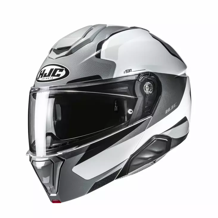 HJC Kypärä i91 Felio Valkoinen/Harmaa MC5, XS - Duell ajovarusteet - 55121 - 1
