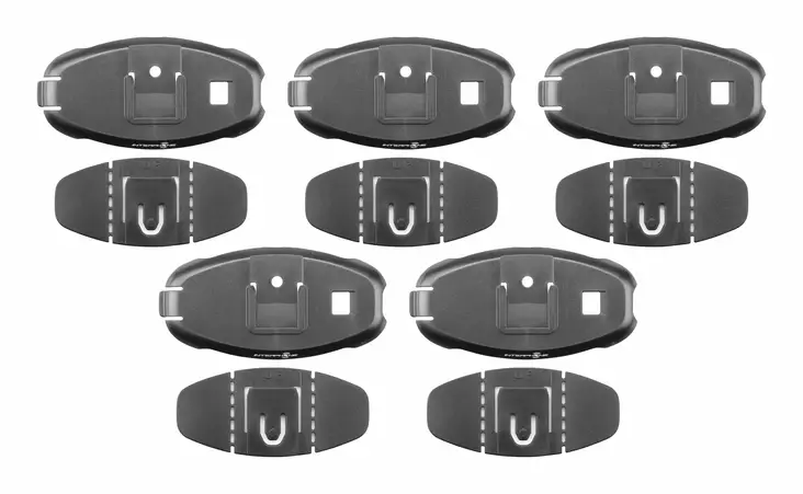 Interphone Kiinnikesetti 5kpl Active connect malleihin - Duell MP varaosat ja tarvikkeet - 116231 - 1