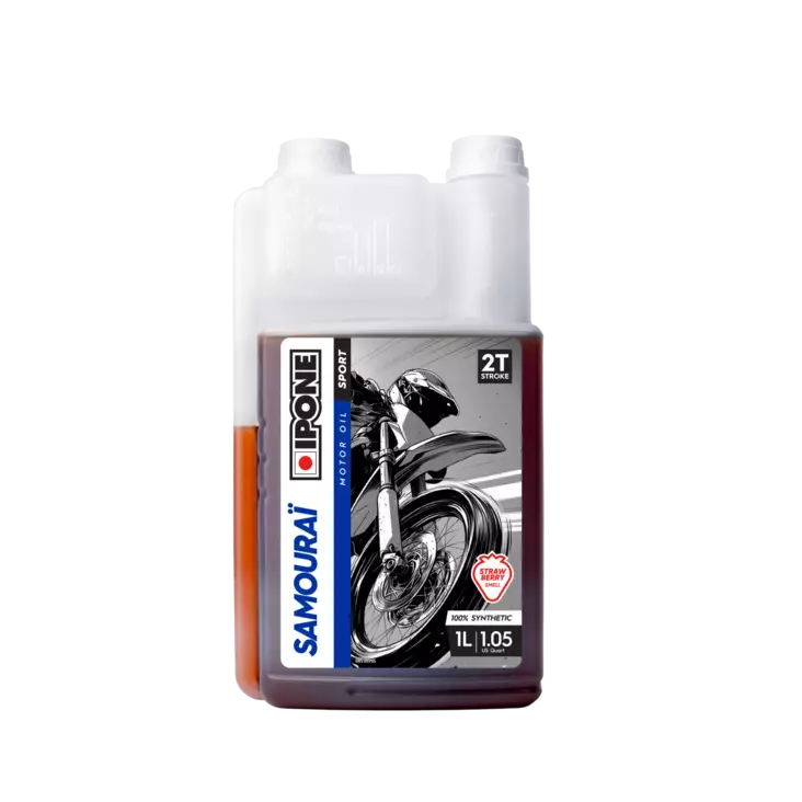 Ipone Samourai strawberry 2T 1L (15) - Duell öljyt ja muut nesteet - 62771 - 1