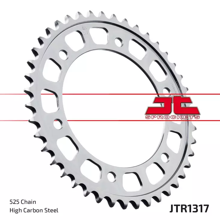 JT Rear Sprocket JTR1317.40 - Duell MP varaosat ja tarvikkeet - 117111 - 1