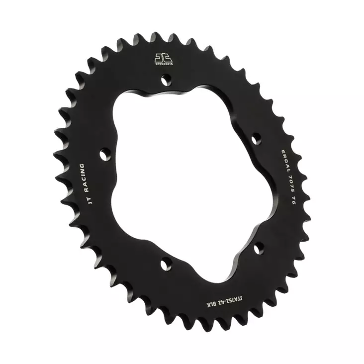 JT Takaratas Alumiini 7075 T6 JTA752.40BLK Musta - Duell MP varaosat ja tarvikkeet - 118881 - 1