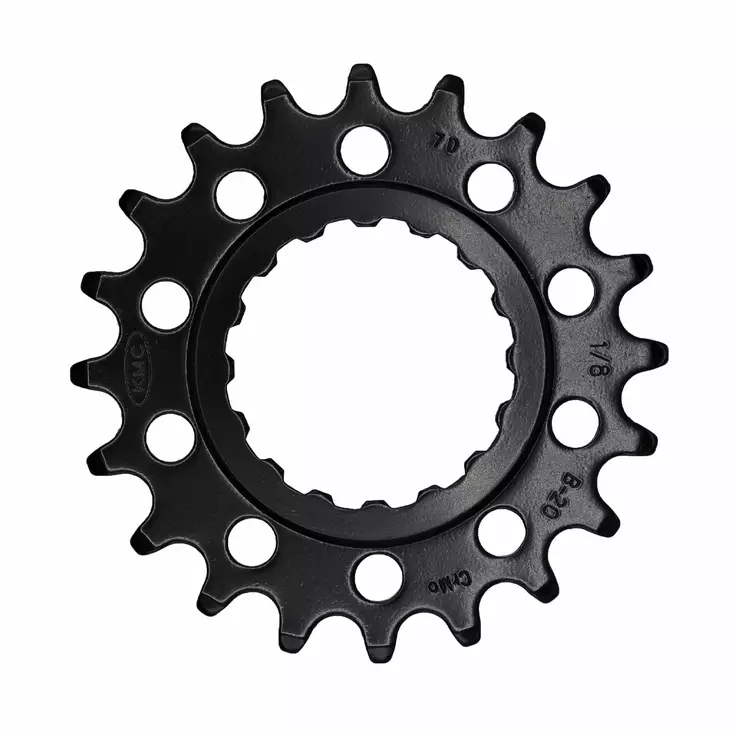 Ketjuratas KMC E-bike Bosch etu musta 1/8" 20h - Duell polkupyörien varaosat ja tarvikkeet - 8151 - 1