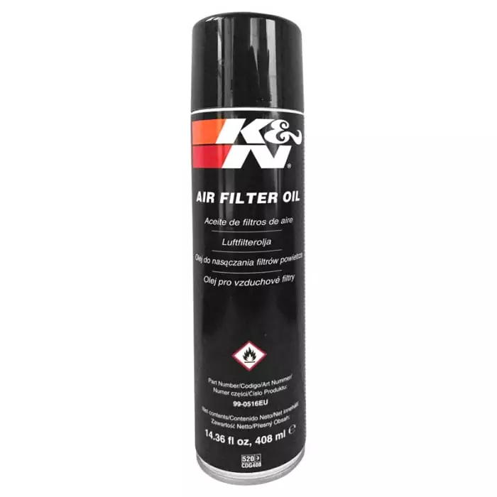 K&N FILTER OIL SPRAY 408ml - Duell MP varaosat ja tarvikkeet - 128751 - 1