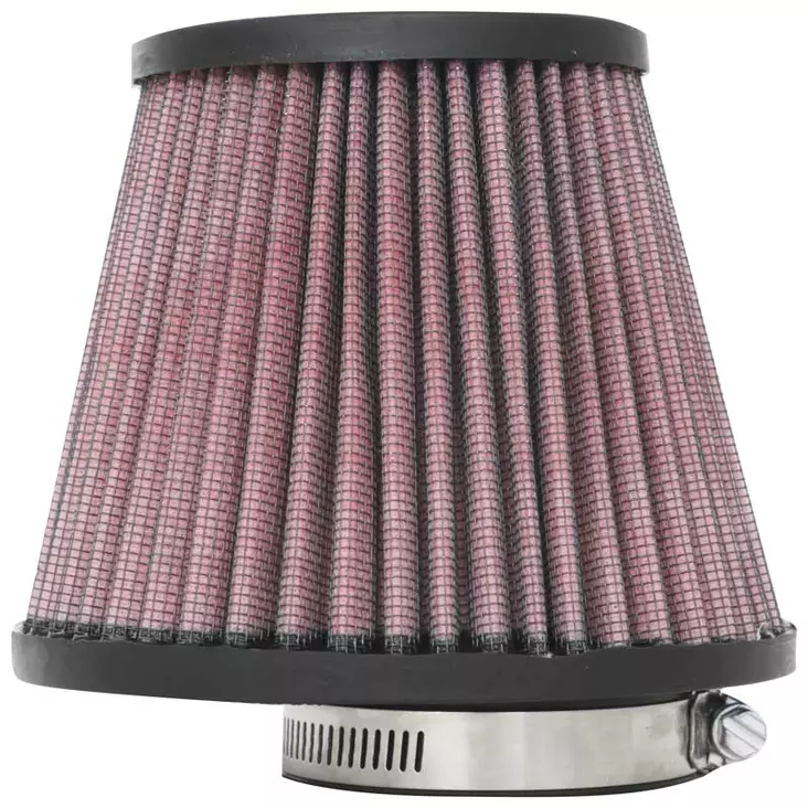 K&N Universal Clamp-On Air Filter 2-3/8" Flg X 5-3/16" B X 3-1/2" T X 4-11/32" - Duell MP varaosat ja tarvikkeet - 127371 - 1