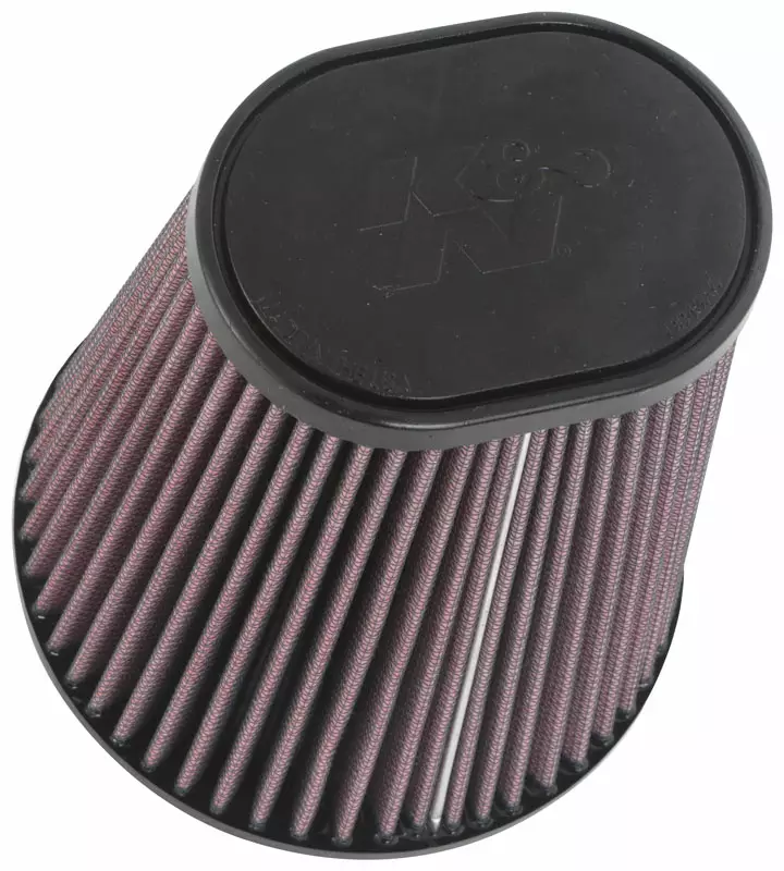 K&N Universal Clamp-On Air Filter 3-1/2"10 Deg Flg 5-3/4"B 4-1/2" X 3-1/4"T 7 - Duell MP varaosat ja tarvikkeet - 127631 - 1