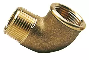 Kulmakappale 90° uros/naaras 2" - Duell venetarvikkeet - 6441 - 1