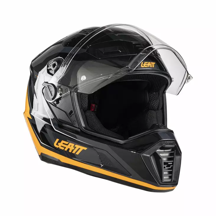 Leatt Kypärä + Ajolasit ADV 7.5 55-56cm S Musta/Oranssi - Duell ajovarusteet - 45611 - 1