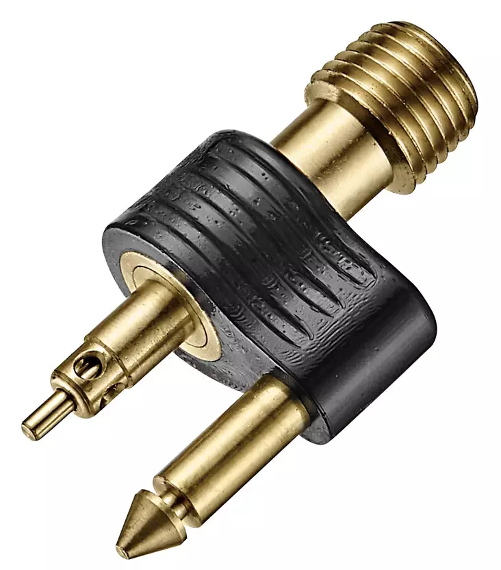 Liitin tankkiin 1/4" NPT kierre uros Evinrude/Johnson - Duell venetarvikkeet - 132491 - 1