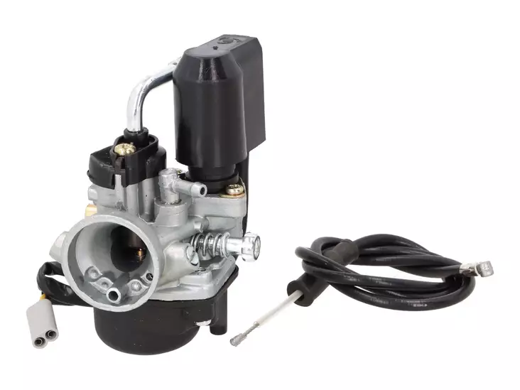 Naraku Kaasutin 17.5mm Sähköryyppy Aprilia- (Pia.) Piaggio- / Gilera skoot. - Duell mopojen varaosat ja tarvikkeet - 115821 - 1