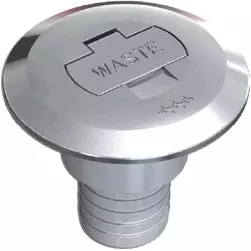 Osculati kansiruuvike messinki WASTE 38mm - Duell venetarvikkeet - 5121 - 1