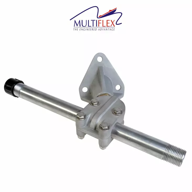 Peräpeilikiinnike Multiflex C3 (nivelletty) ohjauskaapelille - Duell venetarvikkeet - 66981 - 1