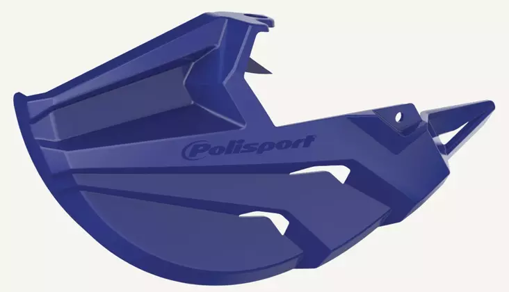 Polisport etujarrulevyn puolisuoja sininen (12) - Duell MP varaosat ja tarvikkeet - 129921 - 1