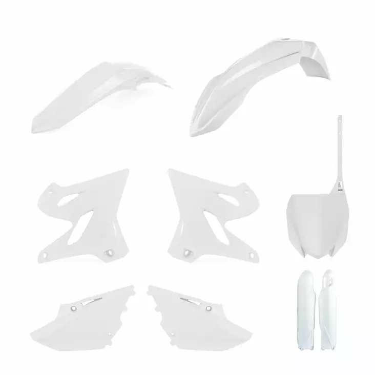 Polisport full kit Yamaha YZ125/250(15-21) White (1) - Duell MP varaosat ja tarvikkeet - 129341 - 1