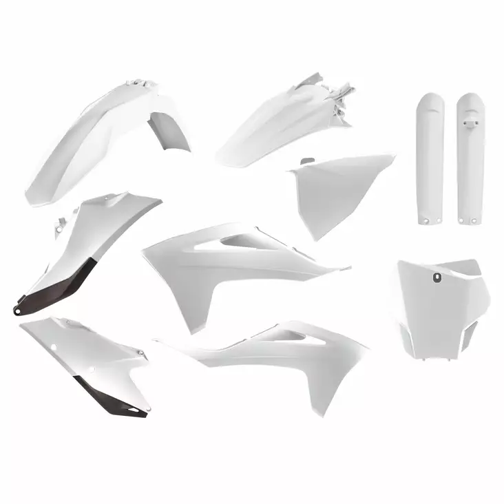 Polisport Full MX Kit GasGas MCF (21-23) White (1) - Duell MP varaosat ja tarvikkeet - 129321 - 1