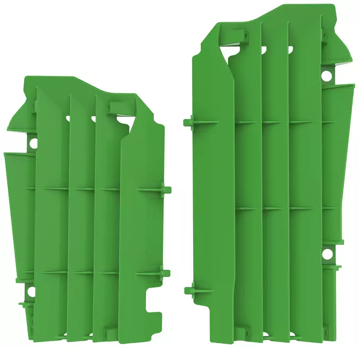 Polisport jäähdyttäjän ritiläpari KX250F 17-20 vihreä (8) - Duell MP varaosat ja tarvikkeet - 129411 - 1