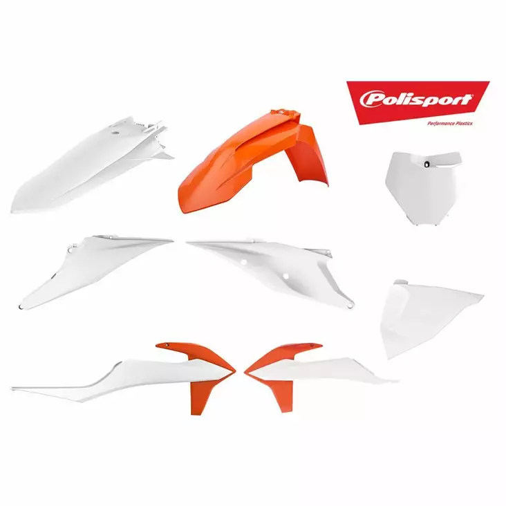 Polisport kit KTM SX/XC/SX-F/XC-F(19-22) OEM Color (1) - Duell MP varaosat ja tarvikkeet - 129391 - 1