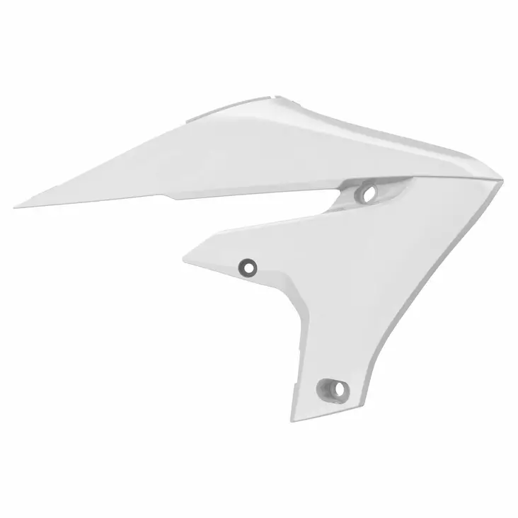 Polisport radiator scoop Yamaha YZ450F 18-22 YZ250F 19-23 white (6) - Duell MP varaosat ja tarvikkeet - 130941 - 1