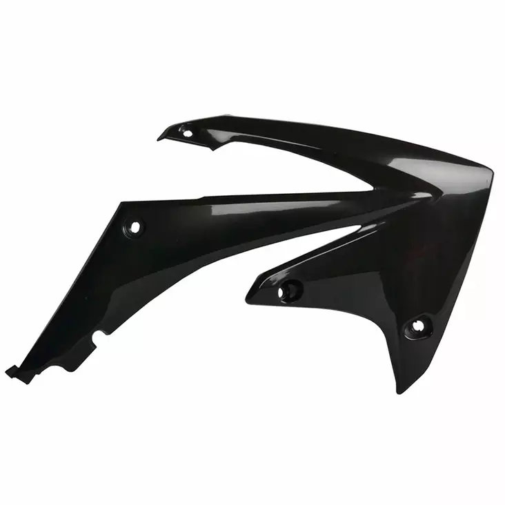Polisport radiator scoops CRF250R(10-13)450R(09-12) black (6) - Duell MP varaosat ja tarvikkeet - 130641 - 1
