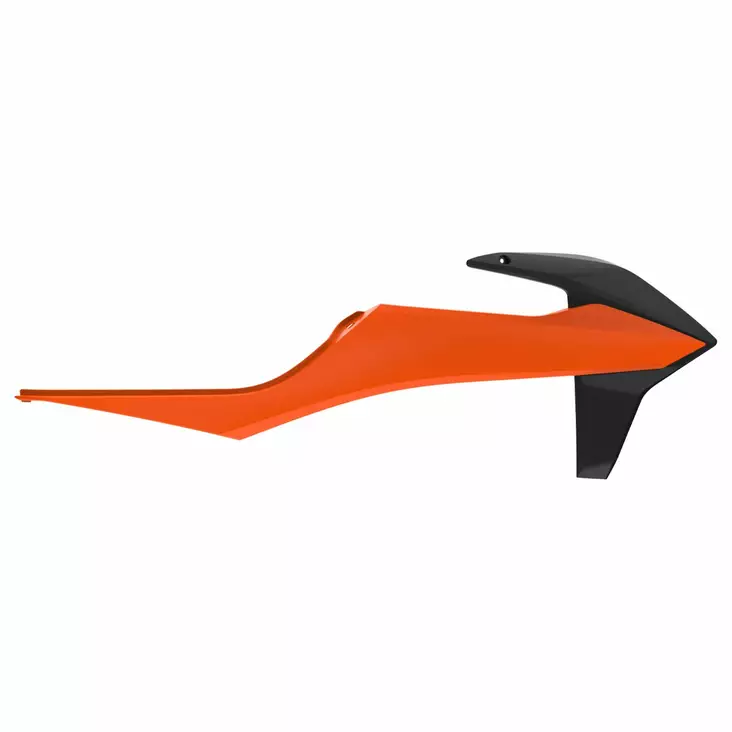 Polisport radiator scoops KTM SX/F 19-22 EXC/EXCF/XCW(20-23) orange ktm16/black - Duell MP varaosat ja tarvikkeet - 130931 - 1