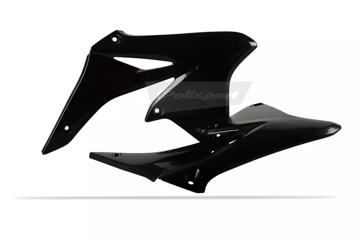 Polisport radiator scoops Suzuki RMZ250(10-18) black (6) - Duell MP varaosat ja tarvikkeet - 130431 - 1
