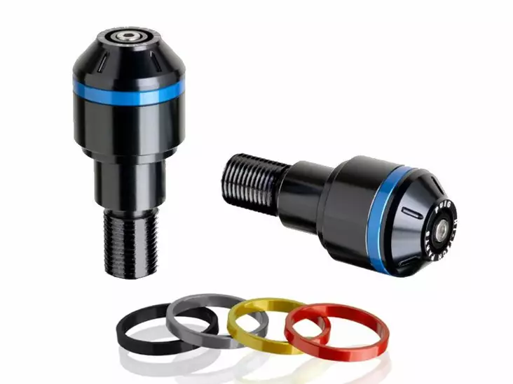 Puig Bar End Aluminum Short W/Rings For Handlebar - Duell MP varaosat ja tarvikkeet - 91811 - 1