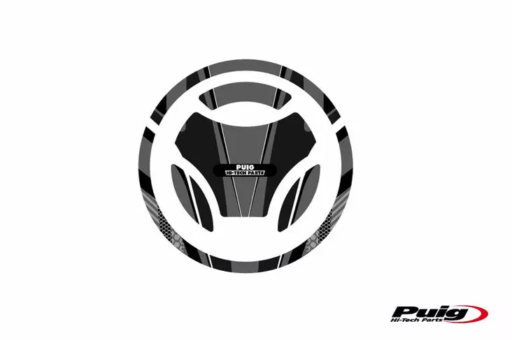Puig Fuel Cap Cover Mod. Radikal Yamaha C/Grey - Duell MP varaosat ja tarvikkeet - 91881 - 1