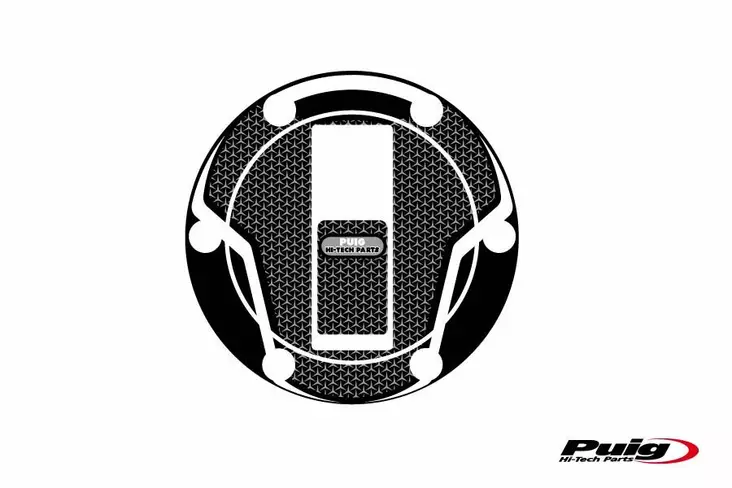 Puig Fuel Cap Cover Naked Aprilia/Cagiva/Triumph - Duell MP varaosat ja tarvikkeet - 93101 - 1