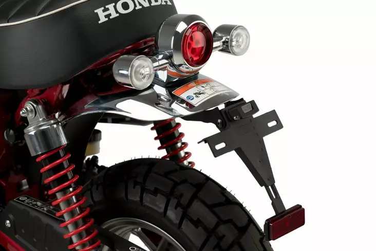Puig License Support Honda Monkey 125 18'- C/Black - Duell MP varaosat ja tarvikkeet - 98391 - 1