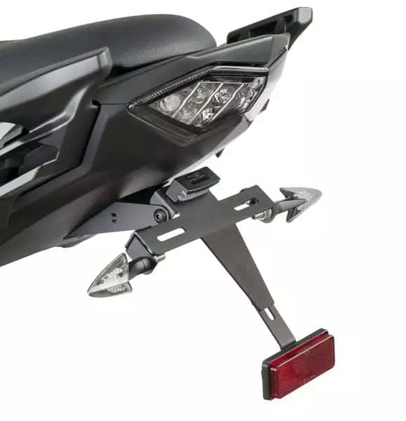 Puig License Support Kawasaki Versys 650 15-18'C/Black - Duell MP varaosat ja tarvikkeet - 91251 - 1