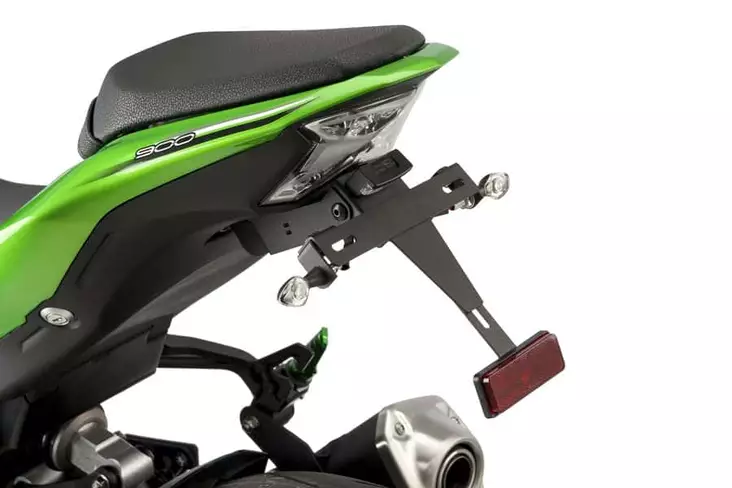 Puig License Support Kawasaki Z900 17-18' C/Black - Duell MP varaosat ja tarvikkeet - 90791 - 1