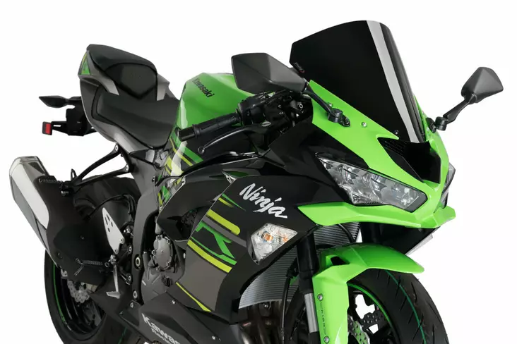 Puig R-Racer Screen Kawasaki Zx-6R 19' C/Black - Duell MP varaosat ja tarvikkeet - 94891 - 1
