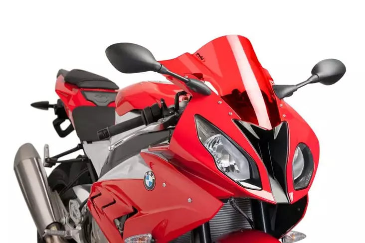 Puig Racing Screen Bmw S1000Rr 15'-18' C/Red - Duell MP varaosat ja tarvikkeet - 92051 - 1