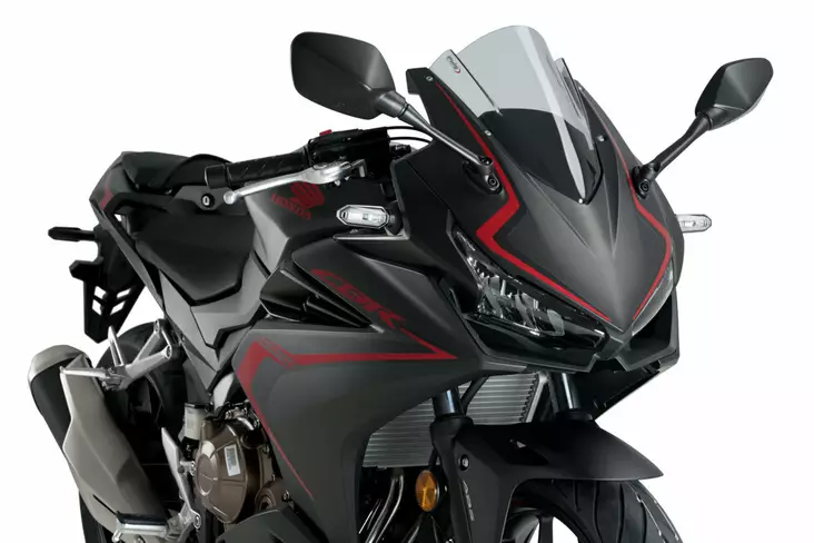 Puig Racing Screen Honda Cbr500R 19'- C/Smoke - Duell MP varaosat ja tarvikkeet - 94361 - 1
