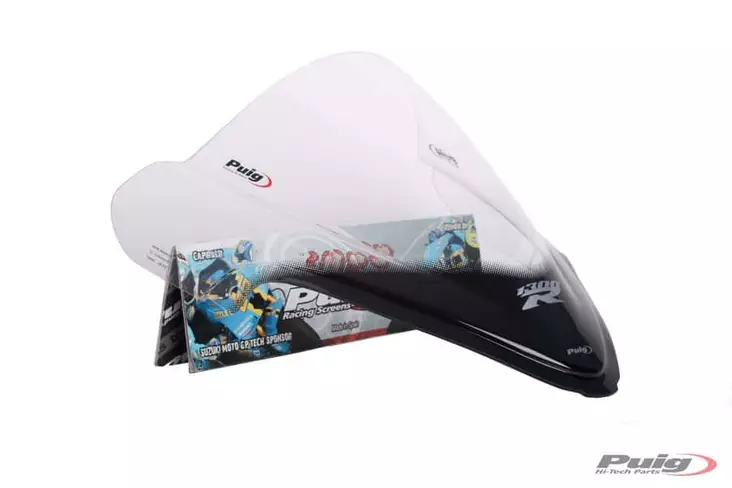 Puig Racing Screen Suzuki Gsxr1300 Hayabusa 08-17 C/Cle - Duell MP varaosat ja tarvikkeet - 94001 - 1