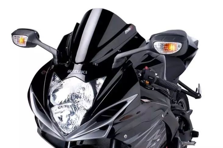 Puig Racing Screen Suzuki Gsxr6/750 11-17 C/Black - Duell MP varaosat ja tarvikkeet - 92501 - 1