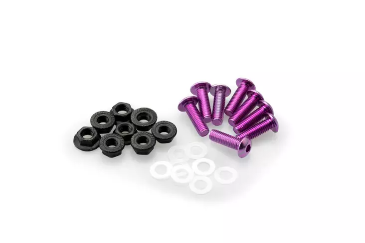Puig Screw Kit C/Violet - Duell MP varaosat ja tarvikkeet - 99981 - 1