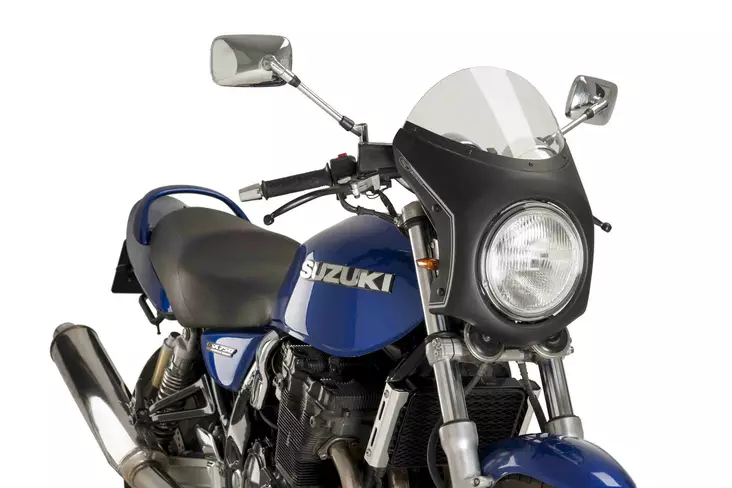 Puig Semifairing C/Black Diam.195Mm Windshield C/Smoke - Duell MP varaosat ja tarvikkeet - 90661 - 1