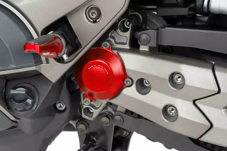Puig Sump Cover Kymco Ak550 17' C/Red - Duell MP varaosat ja tarvikkeet - 90971 - 1
