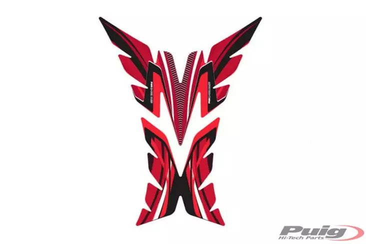 Puig Tank Pad Mod.Radical C/Red - Duell MP varaosat ja tarvikkeet - 92941 - 1