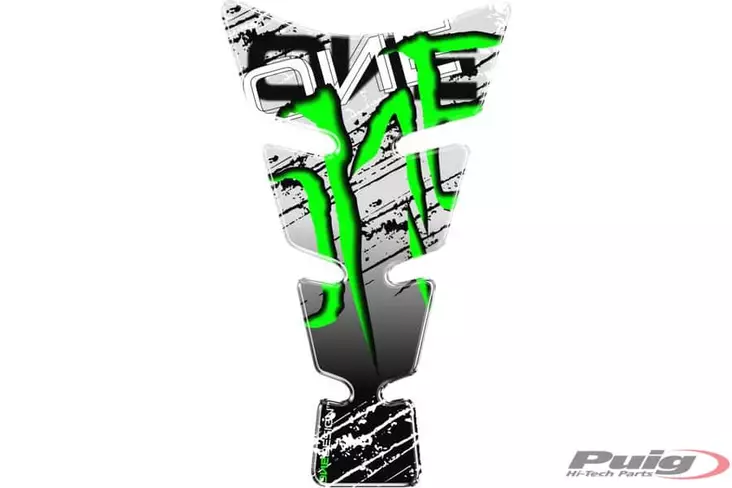Puig Tank Pad Mod. Spirit Ii C/Green - Duell MP varaosat ja tarvikkeet - 90801 - 1