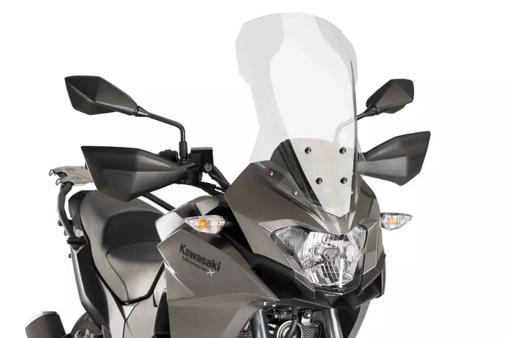 Puig Touring Screen Kawasaki Versys-X 300 17-18'C/Clear - Duell MP varaosat ja tarvikkeet - 91041 - 1
