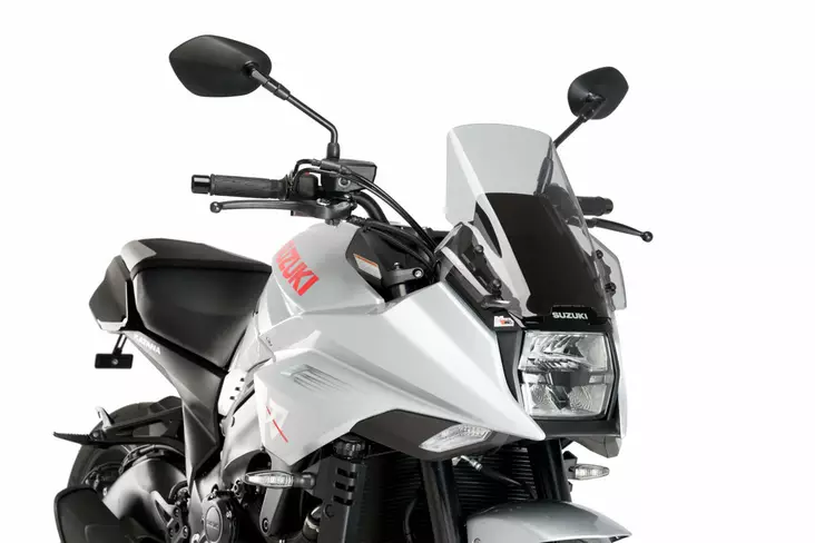 Puig Touring Screen Suzuki Katana 19' C/Smoke - Duell MP varaosat ja tarvikkeet - 94781 - 1