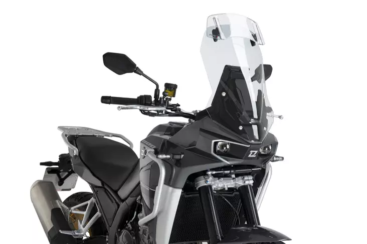 Puig Touring Windshield With Visor Kove 800X - Duell MP varaosat ja tarvikkeet - 95681 - 1