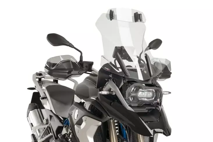 Puig Visor Multiadjustable Clip-On 325X102Mm. C/Clear - Duell MP varaosat ja tarvikkeet - 92871 - 1