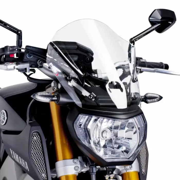 Puig Windshield New Gener. Yamaha Mt09 13'-16' C/Clear - Duell MP varaosat ja tarvikkeet - 92831 - 1