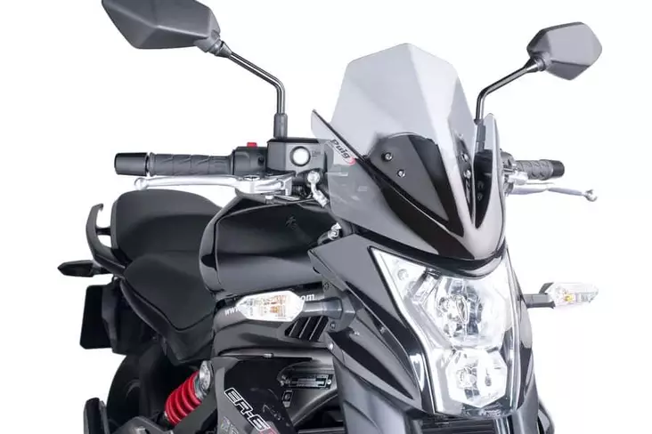 Puig Windshield New Generation Er6N 12-17 C/Smoke - Duell MP varaosat ja tarvikkeet - 92581 - 1
