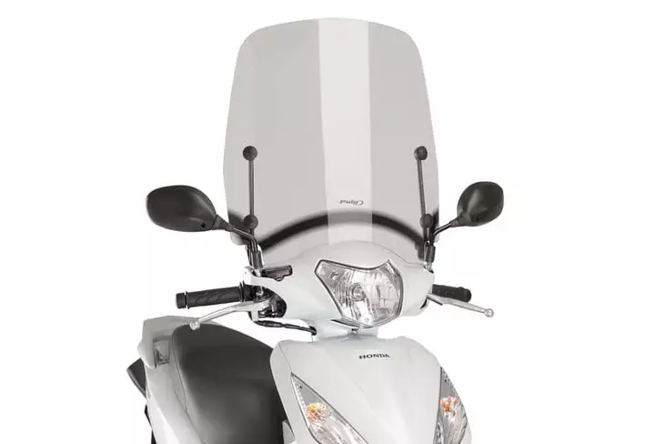 Puig Windshield T.S. Honda Vision 110 17-18' C/Clear - Duell MP varaosat ja tarvikkeet - 90411 - 1