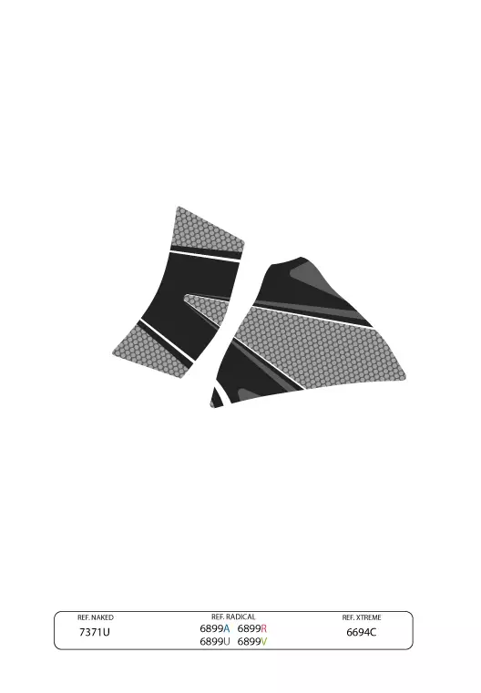 Puig Yoke Protector Kawasaki Z800 13-16' C/Grey - Duell MP varaosat ja tarvikkeet - 91391 - 1