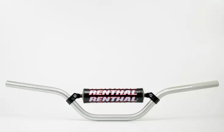 Renthal Ohjaustanko+Pehmuste 784 YZ85 02-.. CRF150 07-.. Mini Racer Silv. - Duell MP varaosat ja tarvikkeet - 69801 - 1