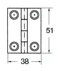 S.S Sarana 51x38mm - Duell venetarvikkeet - 6001 - 1